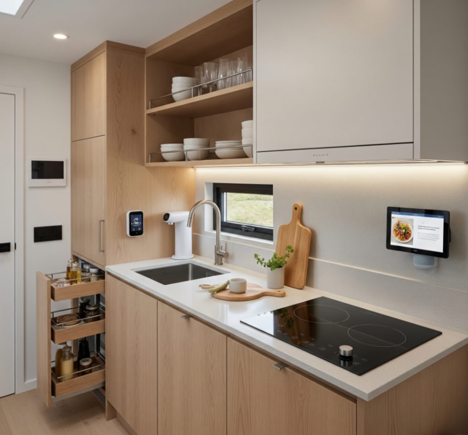 Smart-enabled kitchen