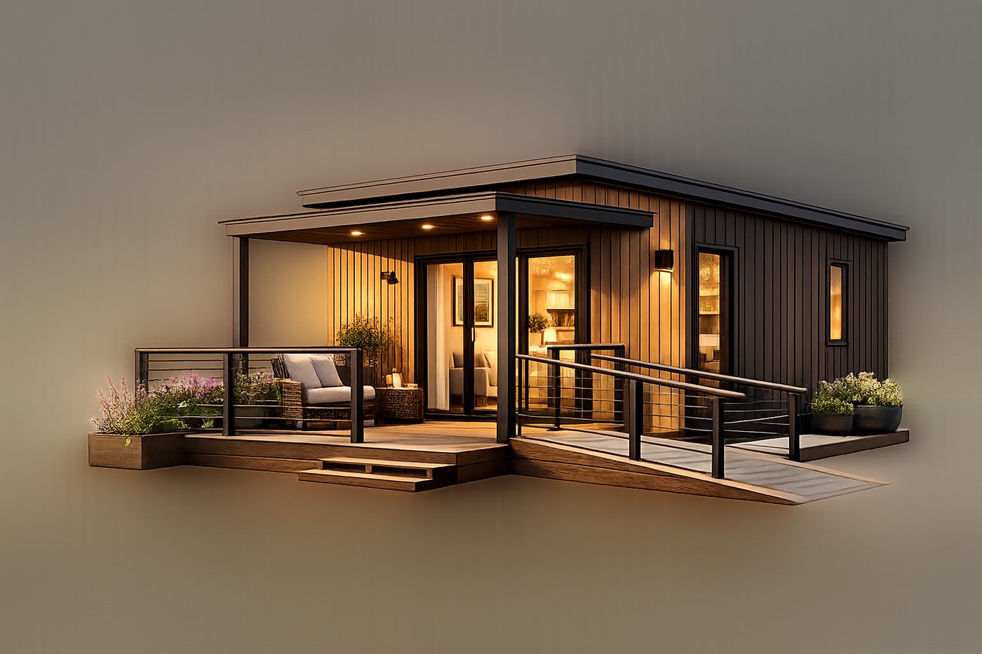 Tiny home exterior